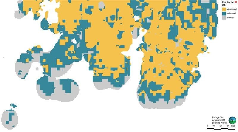 Fig 3. Unsmoothed model.